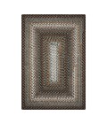 ULTRA DURABLE BRAIDED RUG Homespice Ultra Durable Braided Gray Rug