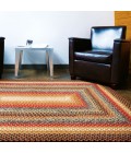 Home Spice Cotton Braided Rug Brown Rug 406194 8 ft. X 10 ft. Oval - Rugs Town Home Spice Cotton Braided Rug Brown 406194 8 ft. X 10 ft. Oval Rug