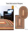 Home Spice Cotton Braided Rug Brown Rug 406194 8 ft. X 10 ft. Oval - Rugs Town Home Spice Cotton Braided Rug Brown 406194 8 ft. X 10 ft. Oval Rug