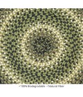 Home Spice Jute Braided Accessories Green Rug 240173PS 15 in. Set of 6 Round - Rugs Town Home Spice Jute Braided Accessories Green 240173PS 15 in. Set of 6 Round Rug