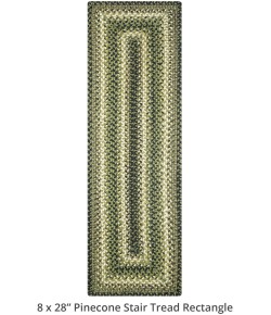 Homespice Decor Jute Braided 597748 Area Rug 8 in. X 28 in. Rectangle