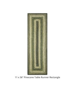 Homespice Decor Jute Braided 572745 Area Rug 11 in. X 36 in. Rectangle