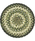 Home Spice Jute Braided Accessories Green Rug 240027PS 8 in. Set of 3 Round - Rugs Town Home Spice Jute Braided Accessories Green 240027PS 8 in. Set of 3 Round Rug