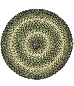 Homespice Decor Jute Braided 592743 Area Rug 15 in. Round