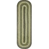 Homespice Decor Jute Braided Accessories Pinecone Green 240135PS 8 in. X 28 in. Set of 13 Oval Rug Homespice Decor Jute Braided Accessories Pinecone Green 240135PS 8 in. X 28 in. Set of 13 Oval Rug