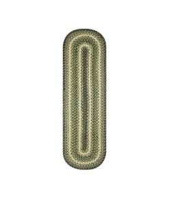 Homespice Decor Jute Braided 571748 Area Rug 11 in. X 36 in. Oval