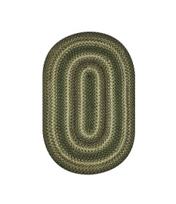 Homespice Decor Jute Braided 501745 Area Rug 20 in. X 30 in. Oval