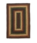 JUTE BRAIDED RUG Homespice Jute Braided Black Rug
