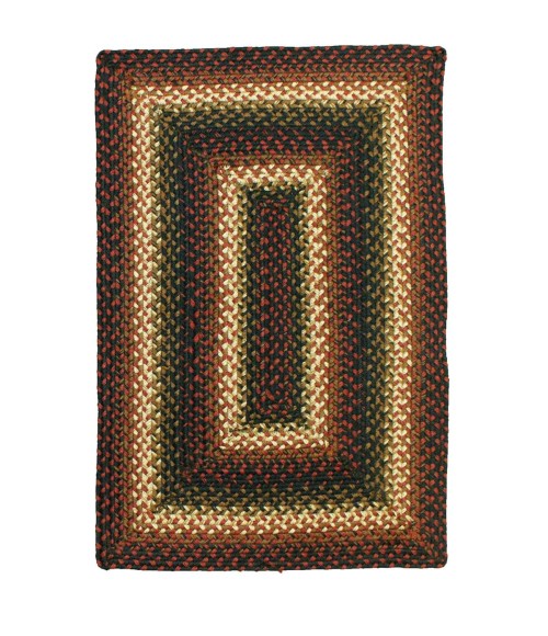 JUTE BRAIDED RUG Homespice Jute Braided Black Rug