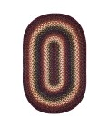 JUTE BRAIDED RUG Homespice Jute Braided Black Rug