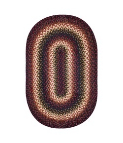Homespice Decor Jute Braided 504562 Area Rug 5 X 8 ft. Oval