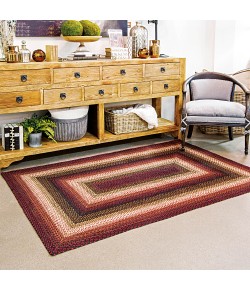 Homespice Decor Jute Braided 501561 Area Rug 20 in. X 30 in. Oval