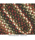 Home Spice Jute Braided Accessories Black Rug 240055PS 13 in. X 19 in. Set of 4 Oval - Rugs Town Home Spice Jute Braided Accessories Black 240055PS 13 in. X 19 in. Set of 4 Oval Rug
