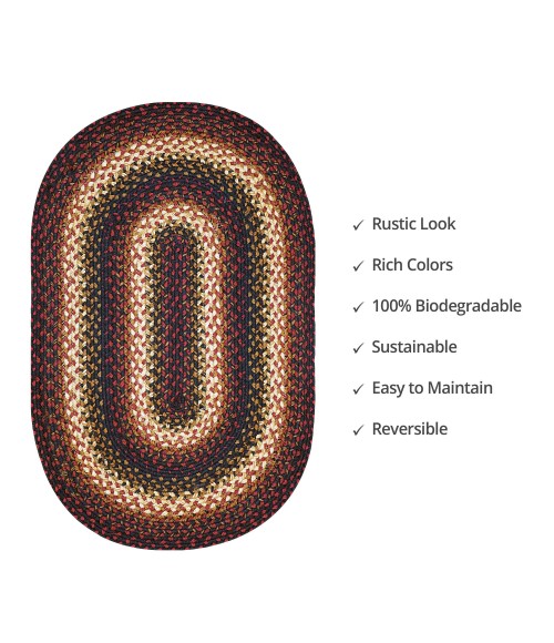 JUTE BRAIDED RUG Homespice Decor Rug Sale. Prescott Jute Braided Rug