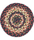 Home Spice Jute Braided Accessories Black Rug 240023PS 8 in. Set of 3 Round - Rugs Town Home Spice Jute Braided Accessories Black 240023PS 8 in. Set of 3 Round Rug