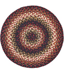 Homespice Decor Jute Braided 592569 Area Rug 15 in. Round