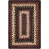 Homespice Decor Jute Braided Accessories Prescott Black 240071PS 13 in. X 19 in. Set of 4 Rect Rug