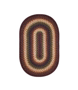 Homespice Decor Jute Braided 501561 Area Rug 20 in. X 30 in. Oval