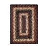 Homespice Decor Jute Braided Prescott Black 513564 4 ft. X 6 ft. Rect Rug