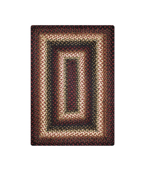 Jute Braided Rug Homespice Decor 22" x 72" Rect. Prescott Jute Braided Runner