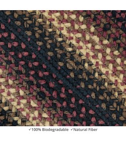 Homespice Decor Jute Braided 565563 Area Rug 10 in. X 10 in. Swatch