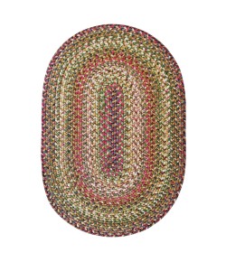 Homespice Decor Ultra Durable Braided 306166 Rug 8 X 10 ft. Oval