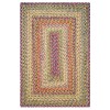 Homespice Decor Ultra Durable Braided Rainforest Green 329165 22 in. X 72 in. Rect Rug