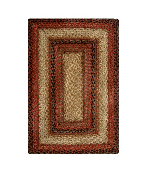 Homespice Jute Braided Beige Rug