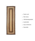 JUTE BRAIDED RUG Homespice Decor Rug Sale. Russett Jute Braided Accessories