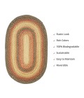 JUTE BRAIDED RUG Homespice Decor Rug Sale. Russett Jute Braided Rug