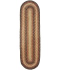 Home Spice Jute Braided Accessories Beige 240093PS 8 in. X 28 in. Set of 2 Oval Rug