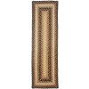 Homespice Decor Jute Braided Accessories Russett Beige 240141PS 8 in. X 28 in. Set of 13 Rect Rug