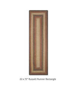 Homespice Decor Jute Braided 519047 Area Rug 22 in. X 72 in. Rectangle