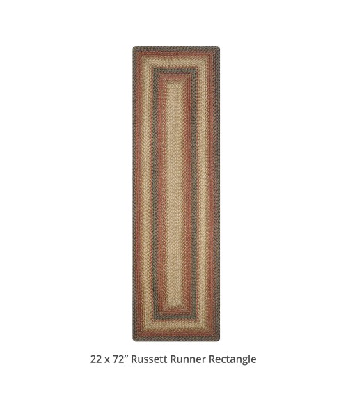 JUTE BRAIDED RUG Homespice Decor Rug Sale. Russett Jute Braided Rug