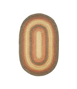 Homespice Decor Jute Braided 501042 Area Rug 20 in. X 30 in. Oval