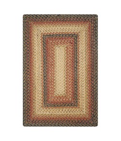 Homespice Decor Jute Braided Russett Beige 513045 4 ft. X 6 ft. Rect Rug