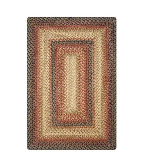 Homespice Decor Jute Braided Russett Beige 513045 4 ft. X 6 ft. Rect Rug