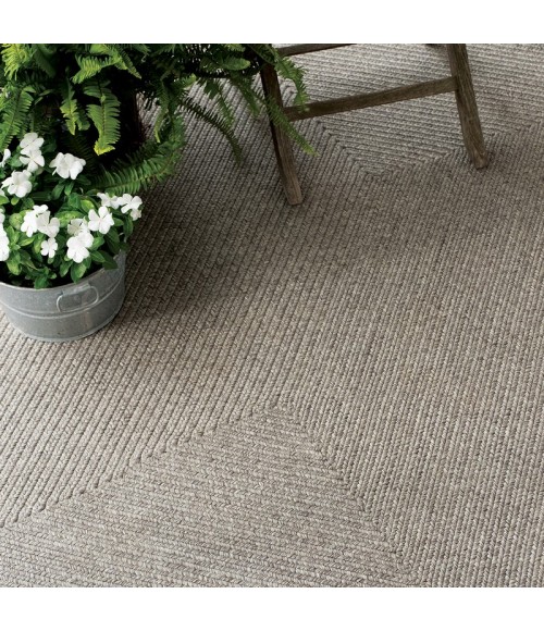 ULTRA DURABLE BRAIDED RUG Homespice Ultra Durable Braided Gray Rug