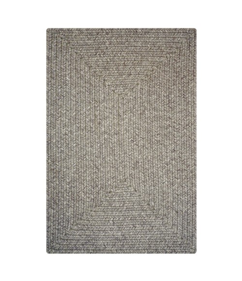 ULTRA DURABLE BRAIDED RUG Homespice Ultra Durable Braided Gray Rug