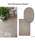 Home Spice Ultra Durable Braided Rug Light Grey Rug 306562 8 ft. X 10 ft. Oval - Rugs Town Home Spice Ultra Durable Braided Rug Light Grey 306562 8 ft. X 10 ft. Oval Rug