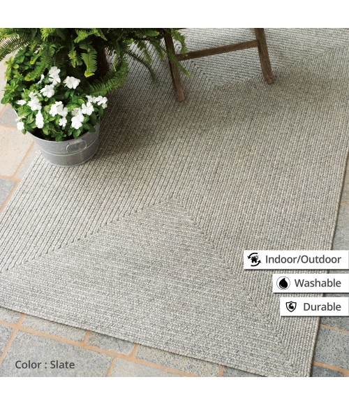 Home Spice Ultra Durable Braided Rug Light Grey Rug 306562 8 ft. X 10 ft. Oval - Rugs Town Home Spice Ultra Durable Braided Rug Light Grey 306562 8 ft. X 10 ft. Oval Rug