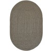 Homespice Decor Ultra Durable Braided Smoke Grey, Brown 321688 20 in. X 30 in. Oval Rug Homespice Decor Ultra Durable Braided Smoke Grey, Brown 321688 20 in. X 30 in. Oval Rug
