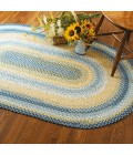 Homespice Decor Rug Sale. Sunflowers Cotton Braided Rug