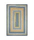 Homespice Cotton Braided Blue Rug