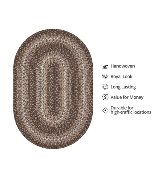 ULTRA DURABLE BRAIDED RUG Homespice Decor Rug Sale. Wildwood Ultra Durable Braided Rug