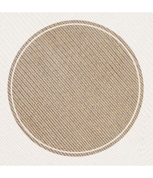 ULTRA DURABLE BRAIDED RUG Homespice Ultra Durable Braided Brown Rug