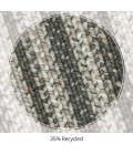 ULTRA DURABLE BRAIDED RUG Homespice Ultra Durable Braided Gray Rug