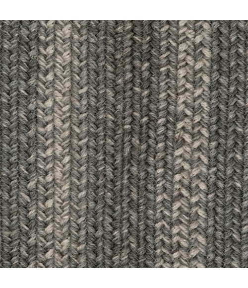 Jute Braided Rug Homespice Decor - 6' x 9' Oval Grey Cloud Jute Braided Rug