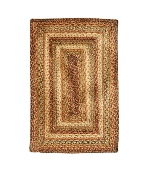 Homespice Jute Braided Beige Rug
