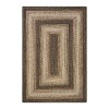 Homespice Decor Ultra Durable Braided Wildwood Brown 310620 27 in. X 45 in. Rect Rug